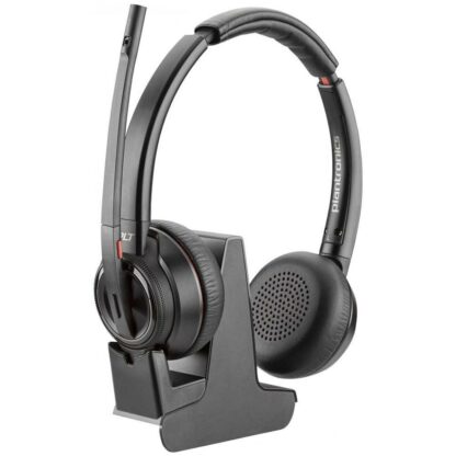 Ακουστικά με Μικρόφωνο Plantronics W8220-M Μαύρο