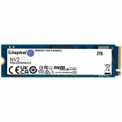 Σκληρός δίσκος Kingston NV2 Εσωτερικó SSD 2 TB 2 TB SSD 2 TB HDD