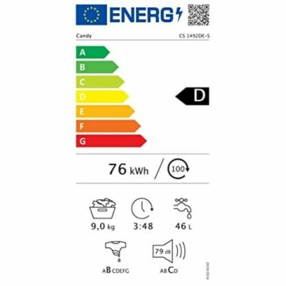 Πλυντήριο ρούχων Candy CS 1492DE-S 9 kg 1400 rpm