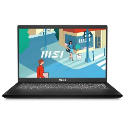 Laptop MSI Modern 15 B13M-281XES Ισπανικό Qwerty 15,6" Intel Core i7-1355U 16 GB RAM 1 TB SSD