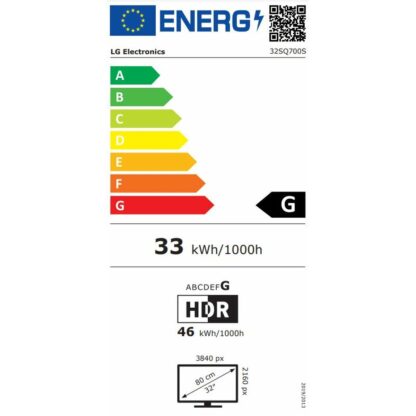 Οθόνη LG 32SQ700S-W 4K Ultra HD 31,5" 60 Hz