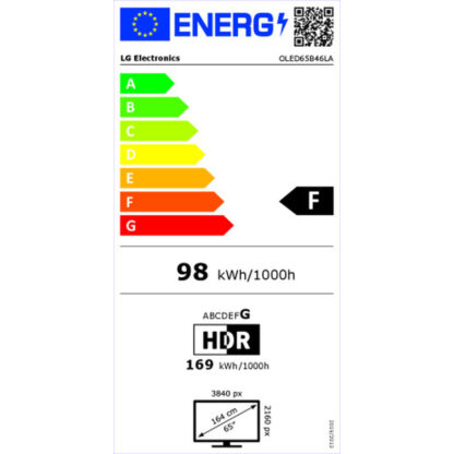 Smart TV LG OLED65B46LA.AEU 4K Ultra HD 65" OLED