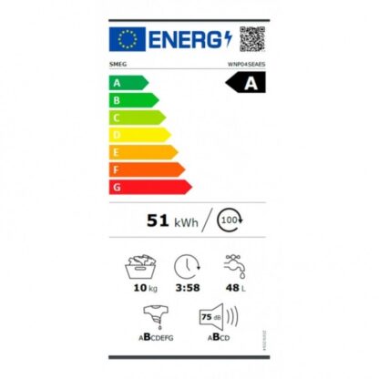 Πλυντήριο ρούχων Smeg 1400 rpm 10 kg Λευκό