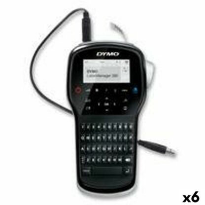 Ηλεκτρικός Εκτυπωτής Ετικετών Dymo Labelmanager LM280 1,2 mm QWERTY Μαύρο (x6)