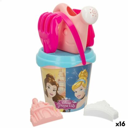 Σετ Παιχνιδιών για τη Παραλία Princesses Disney Ø 18 cm (16 Μονάδες)