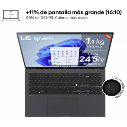 Laptop LG Gram 16Z90S-G.AD7BB 16" Intel Core Ultra 7 155H 32 GB RAM 2 TB SSD