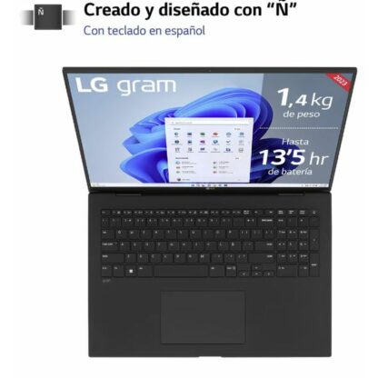 Laptop LG 17Z90R-E.AD78B 17" Intel Core i7-1360P 32 GB RAM 1 TB SSD NVIDIA GeForce RTX 3050