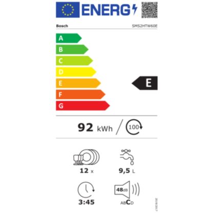 Πλυντήριο πιάτων BOSCH SMS2HTW60E Λευκό (60 cm)