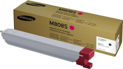 Samsung CLT-M808S Γνήσιο Toner Laser Εκτυπωτή Ματζέντα 20000 Σελίδων (SS642A)