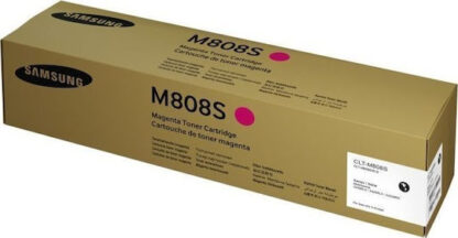 Samsung CLT-M808S Γνήσιο Toner Laser Εκτυπωτή Ματζέντα 20000 Σελίδων (SS642A)