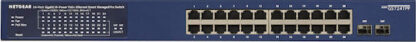 NetGear GS724TP-300EUS Managed L3 PoE Switch με 24 Θύρες Gigabit (1Gbps) Ethernet και 2 SFP Θύρες
