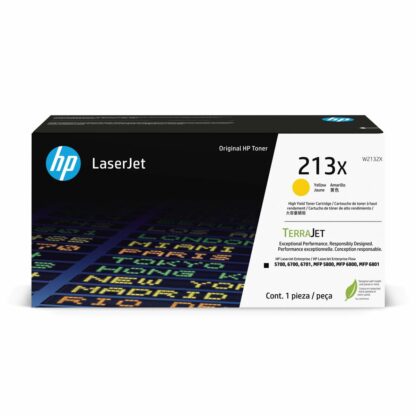 Γνήσιο Toner HP 213X Κίτρινο Μαύρο