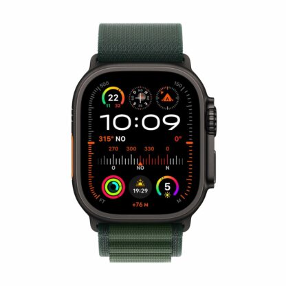 Smartwatch Apple Watch Ultra2 1,92" Μαύρο Πράσινο 49 mm