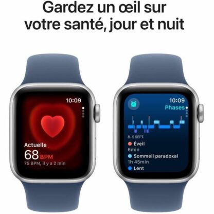 Smartwatch Apple Μπλε Ασημί 40 mm