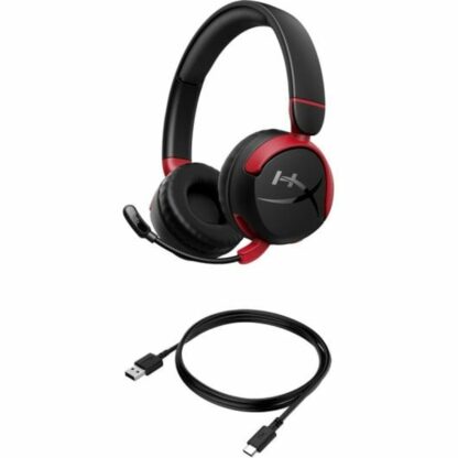 Ακουστικά με Μικρόφωνο για Gaming HyperX Cloud Mini Μαύρο Παιδικά