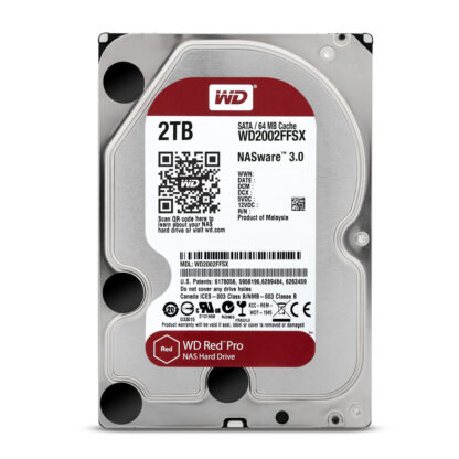 Σκληρός δίσκος Western Digital WD2002FFSX Red Pro NAS 3,5" 2 TB