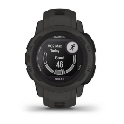 Smartwatch GARMIN Instinct 2 Solar Σκούρο γκρίζο 0,79" Μαύρο Γραφίτης