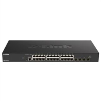 Διακόπτης D-Link DGS-1210-24/E Μαύρο Ethernet LAN 10/100/1000 24 x RJ45