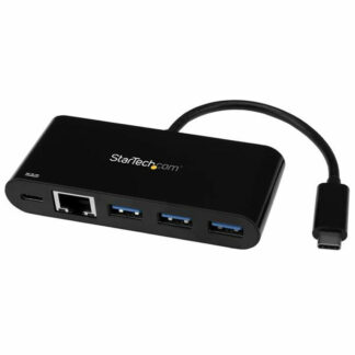 USB Hub i-Tec TB4DUALDPDOCKPDPRO Μαύρο