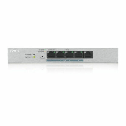 Διακόπτης ZyXEL GS1200-5HP RJ-45 PoE Γκρι