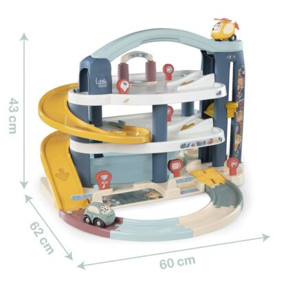 Playset Οχημάτων Smoby Big Garage Πολύχρωμο