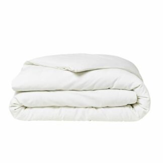 Κάλυψη παπλώματος TODAY Percale Λευκό 240 x 260 cm Μακραμέ