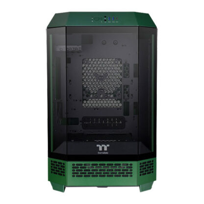 Thermaltake The Tower 300 Racing Green Micro Tower Tempered Glass PC Gaming Case