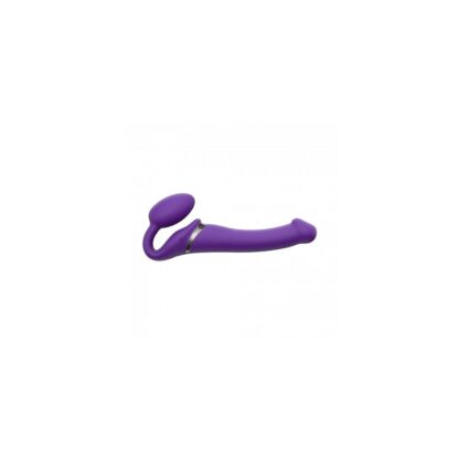 Αυνανιστήρι Διπλής Διείσδυσης Stroker Strap-on-me Purple Μωβ L