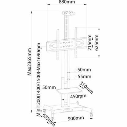 Βάση Τηλεόρασης Inotek Moov Pro Prostand 42100