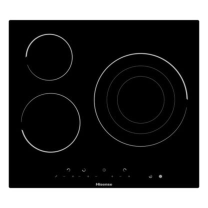 Κεραμικές εστίες Hisense 1 60 cm Μαύρο 60 cm 5700 W