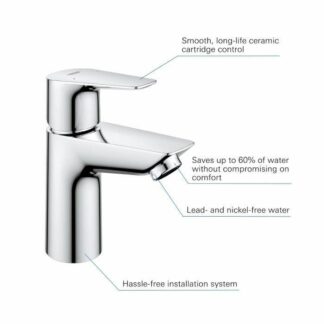 Μονή λαβή βρύση Grohe 23770000 Μπιντέ υγιεινής