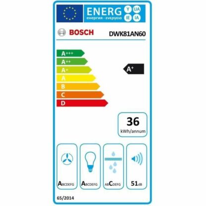 Συμβατικός Απορροφητήρας BOSCH Μαύρο