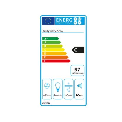 Συμβατικός Απορροφητήρας Balay 3BF277EX 70 cm 730 m3/h 252 W