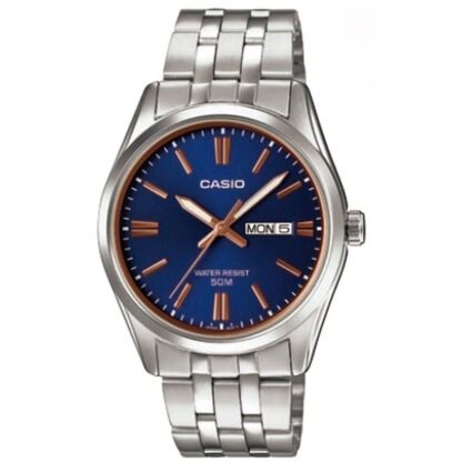 Ανδρικά Ρολόγια Casio DATE, BRACELET - BLUE (Ø 38 mm)