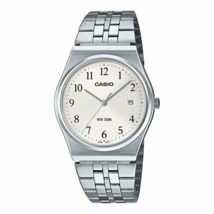 Ανδρικά Ρολόγια Casio MTP-B145D-7BVEF Ασημί (Ø 35 mm)