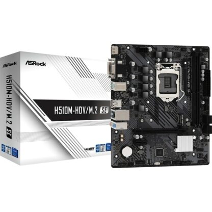 Μητρική Κάρτα ASRock H510M-HDV/M.2 SE LGA 1200 Intel H470