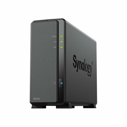 Αποθήκευση Δικτύου Synology DS124 Μαύρο