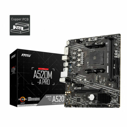 Μητρική Κάρτα MSI A520M-A PRO mATX AM4     AMD AM4