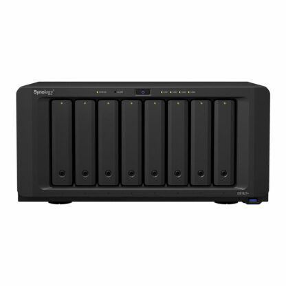 Δικτυακή συσκευή αποθήκευσης NAS Synology DS1821+ Μαύρο AMD Ryzen V1500B