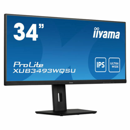 Οθόνη Iiyama XUB3493WQSU-B5 Μαύρο 75 Hz 34" UltraWide Quad HD