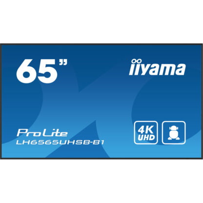 Οθόνη Videowall Iiyama ProLite LH6565UHSB-B1 65" 4K Ultra HD 50 - 60 Hz 60 Hz