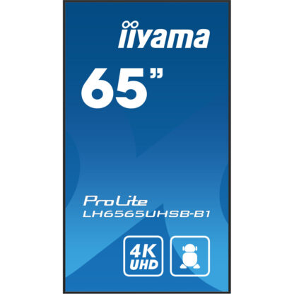 Οθόνη Videowall Iiyama ProLite LH6565UHSB-B1 65" 4K Ultra HD 50 - 60 Hz 60 Hz