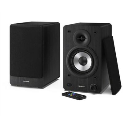 Ηχεία PC Sharp Bookshelf Speakers Μαύρο 60 W