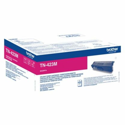 Γνήσιο Toner Brother TN-423M Magenta Μαύρο Mατζέντα