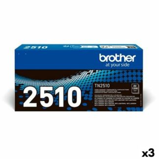 Γνήσιο Toner Brother Μαύρο (3 Μονάδες)