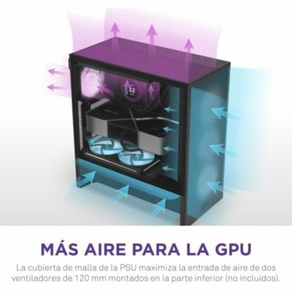 Κουτί Μέσος Πύργος ATX NZXT Μαύρο