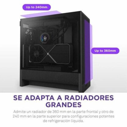 Κουτί Μέσος Πύργος ATX NZXT Μαύρο