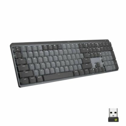 Πληκτρολόγιο Logitech MX Mechanical USB Γραφίτης Οπίσθιος Φωτισμός Ασύρματο AZERTY