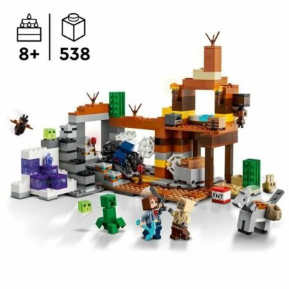 Παιχνίδι Kατασκευή Lego Minecraft 21263 Badlands Mine Πολύχρωμο 538 Τεμάχια