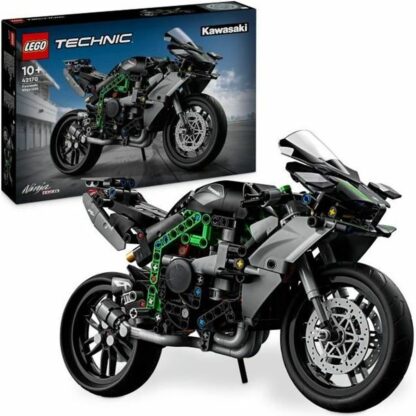 Παιχνίδι Kατασκευή Lego Technic 42170 Kawasaki Ninja H2R Μαύρο 643 Τεμάχια